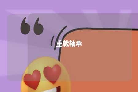 重载轴承 